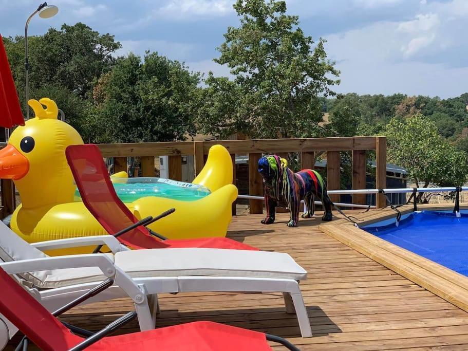 Gite A La Ferme Avec Jacuzzi Et Piscine Chauffee Saint-Felix-de-Tournegat Zewnętrze zdjęcie